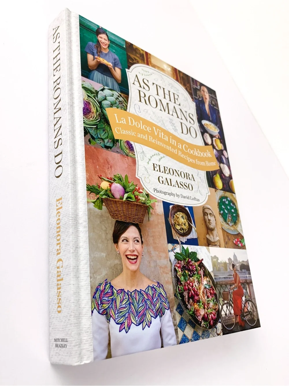 Hardback cookbook: As The Romans Do, Classic & Reinvented Recipes from Rome